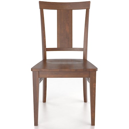 <b>Customizable</b> Side Chair - Wood Seat